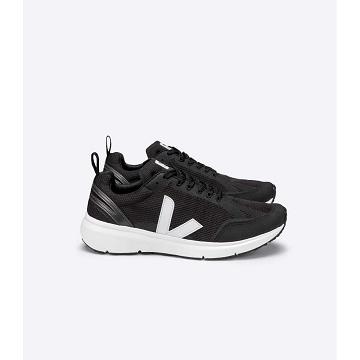 Veja CONDOR 2 ALVEOMESH Women's Running Shoes Black/White | NZ 398TCE